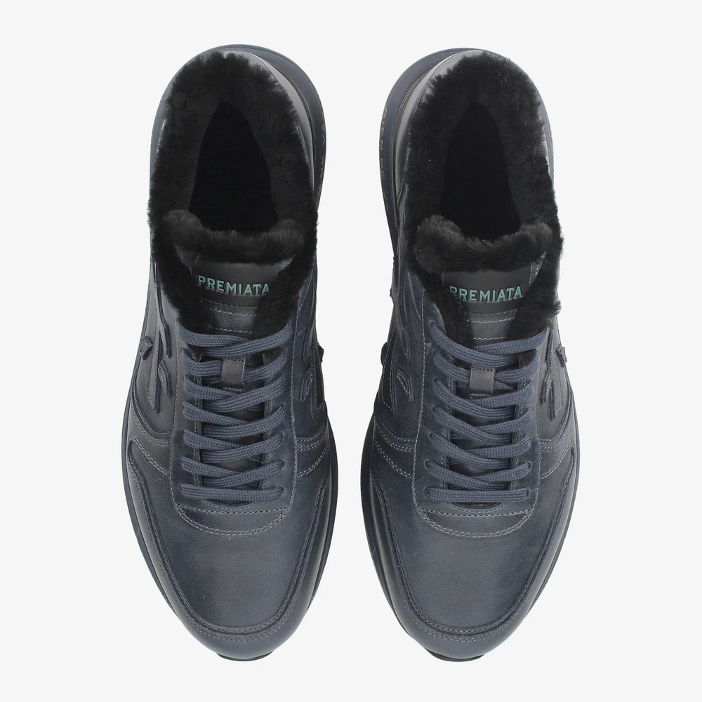 Кожаные кроссовки Premiata Mick 1807NM на меху