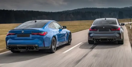 Карбоновый обвес для BMW M3 M4 G80 G82 2021-2024+ БМВ М4 М3 тюнинг