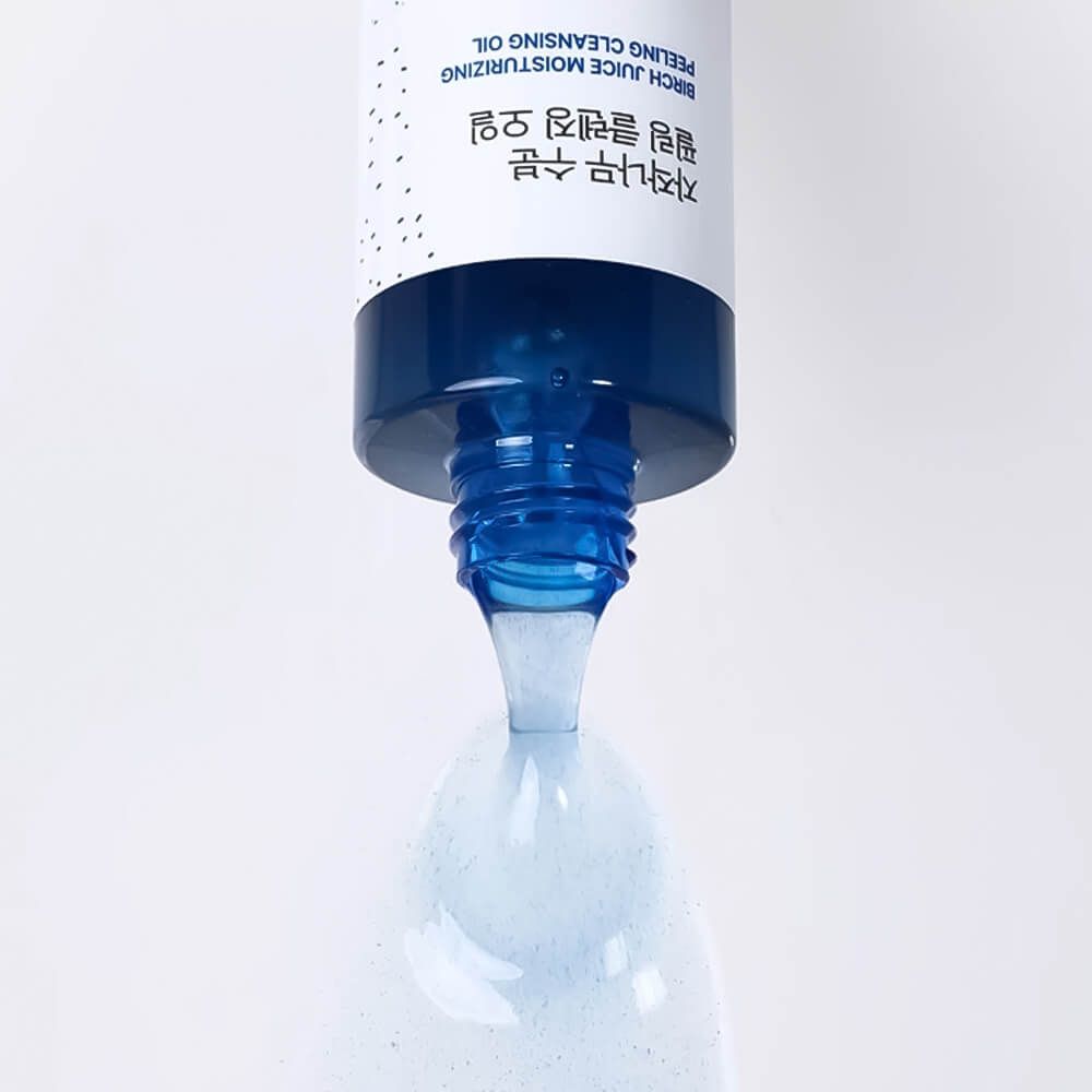 Гидрофильное масло с берёзовым соком и кислотами Round Lab Birch Juice Moisturizing Peeling Cleansing Oil 200 мл