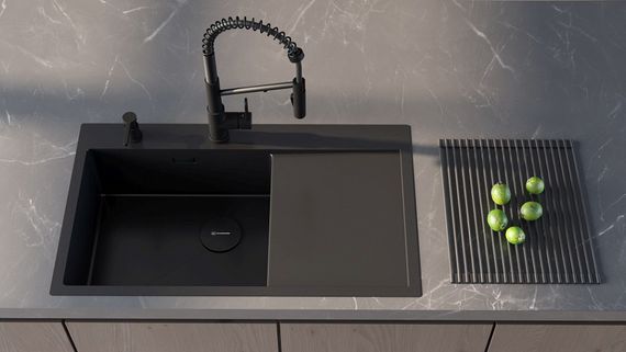 Мойка Akisame 86-GB-R Side(арт.4997044)