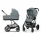 Детская коляска Cybex Balios S Lux TPE 2 в 1 Stormy Blue