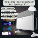 Конвектор электрический Ballu Apollo BEC/AT-2500-4E с Wi-Fi и шасси