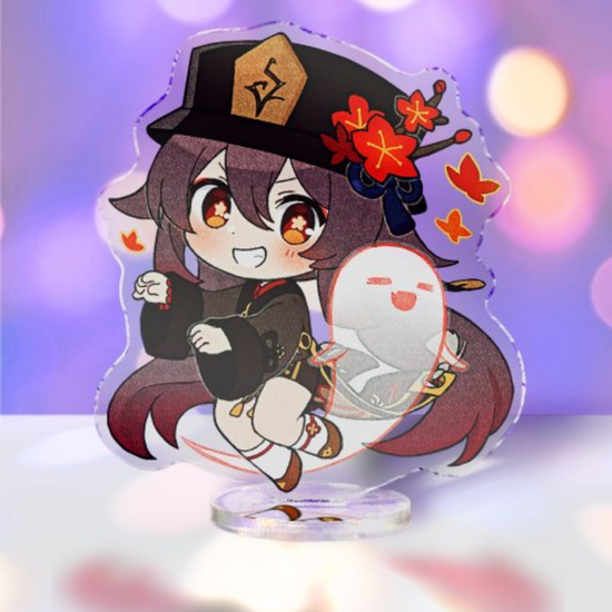 Фигурка акриловая Геншин Импакт Ху Тао, Genshin Impact