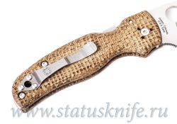 Нож Spyderco SHAMAN C229BMBNP Brown Micarta S90Vфотография - 5