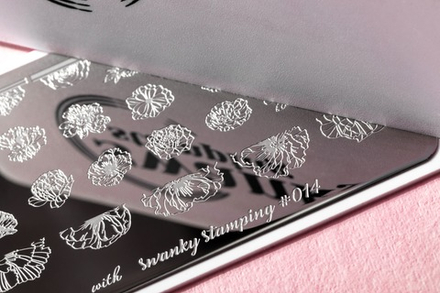 Пластина Arti for you with Swanky Stamping 014