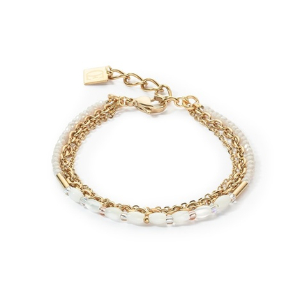 Браслет Coeur de Lion White-Gold 6005/30-1416