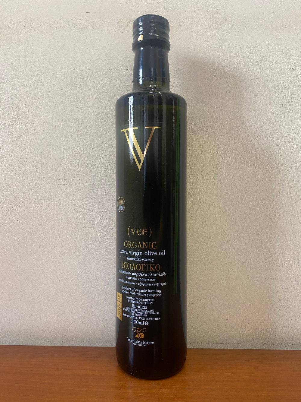 Оливковое масло VASSILAKIS Estate Biologico Vее , 250 мл, Греция (Крит)