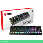 Клавиатура MSI Vigor GK30 Black (S11-04RU236-CLA)