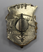 Знак "Отличник социалистического соревнования ж.д. транспорта" (тяжелый). Заколка XF