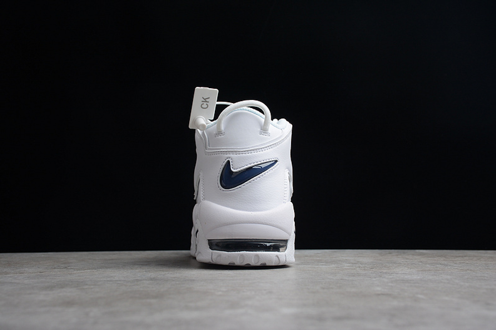 Nike Air More Uptempo White Midnight Navy