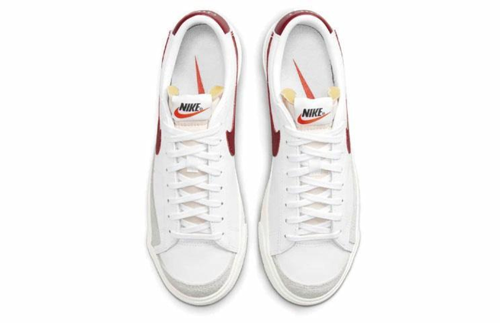 Кроссовки Nike Blazer Low '77 "Team Red" (Женская размерная сетка)