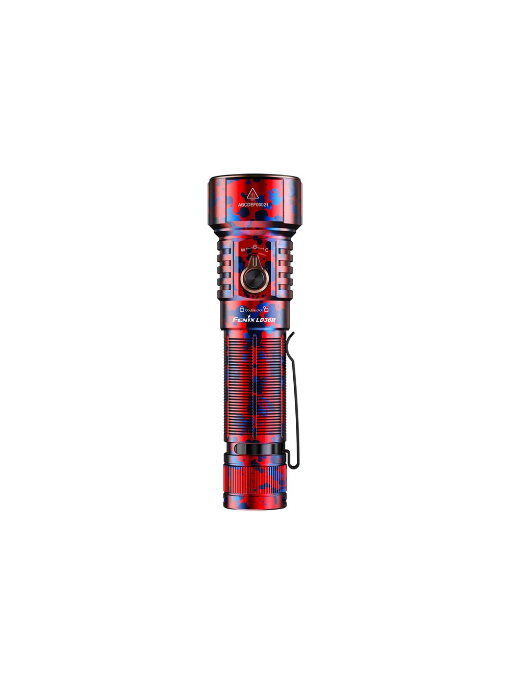 Фонарь Fenix LD36R красный камуфляж RGB с диффузором
