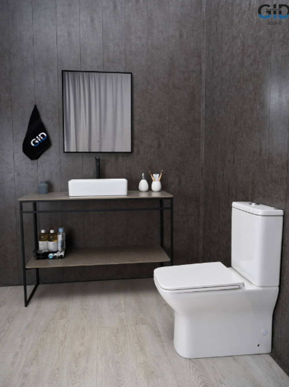 Унитаз напольный Gid Tn2125 62245Y белый 64.5x37x83