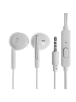 Наушники R-8, проводные, вкладыши, микрофон, 1 м, Jack 3.5 м