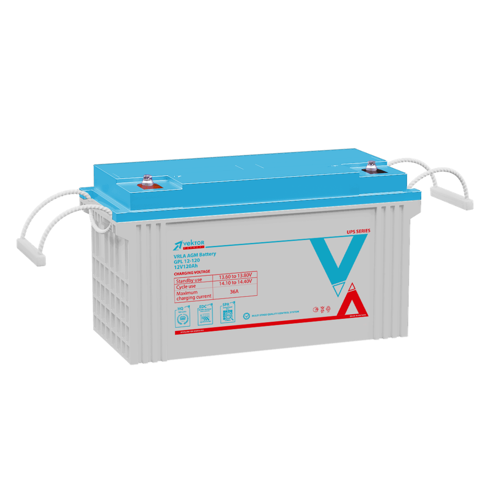 Аккумулятор  VEKTOR ENERGY GPL 12-120