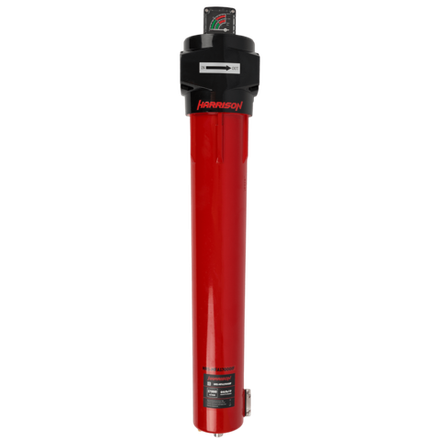 HRS-MFB17000IF Фильтр магистральный 1 мкм с дифференциальным манометром, 17000 л/мин, 12 бар, G 2", остаточное содержание масла: 0,6 мг/м3