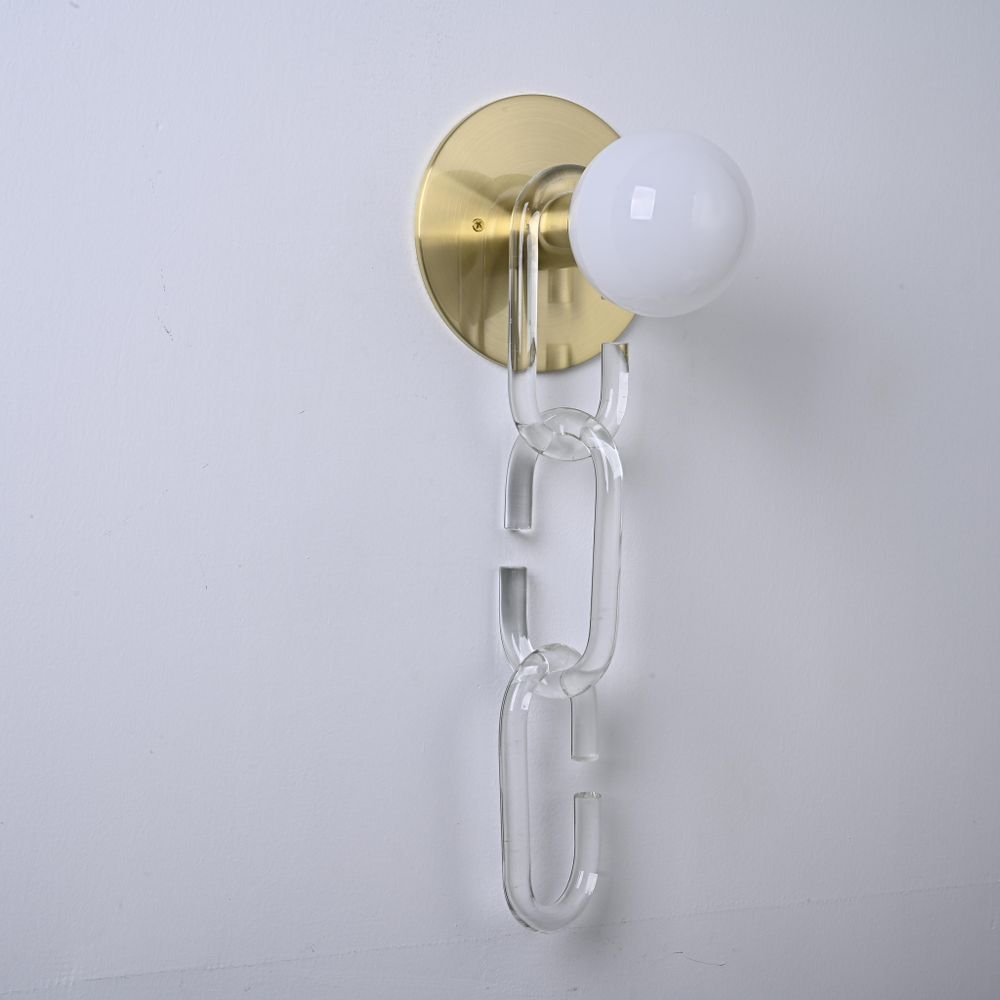 Настенный Светильник Chain Wall Прозрачный By Imperiumloft