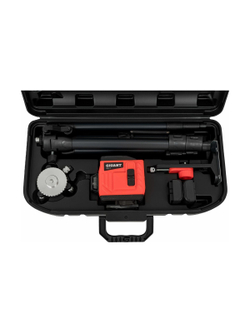 Лазерный самовыравнивающийся уровень Gigant профессиональный, в кейсе, со штативом, 1 м (12 линий) GBLL-11