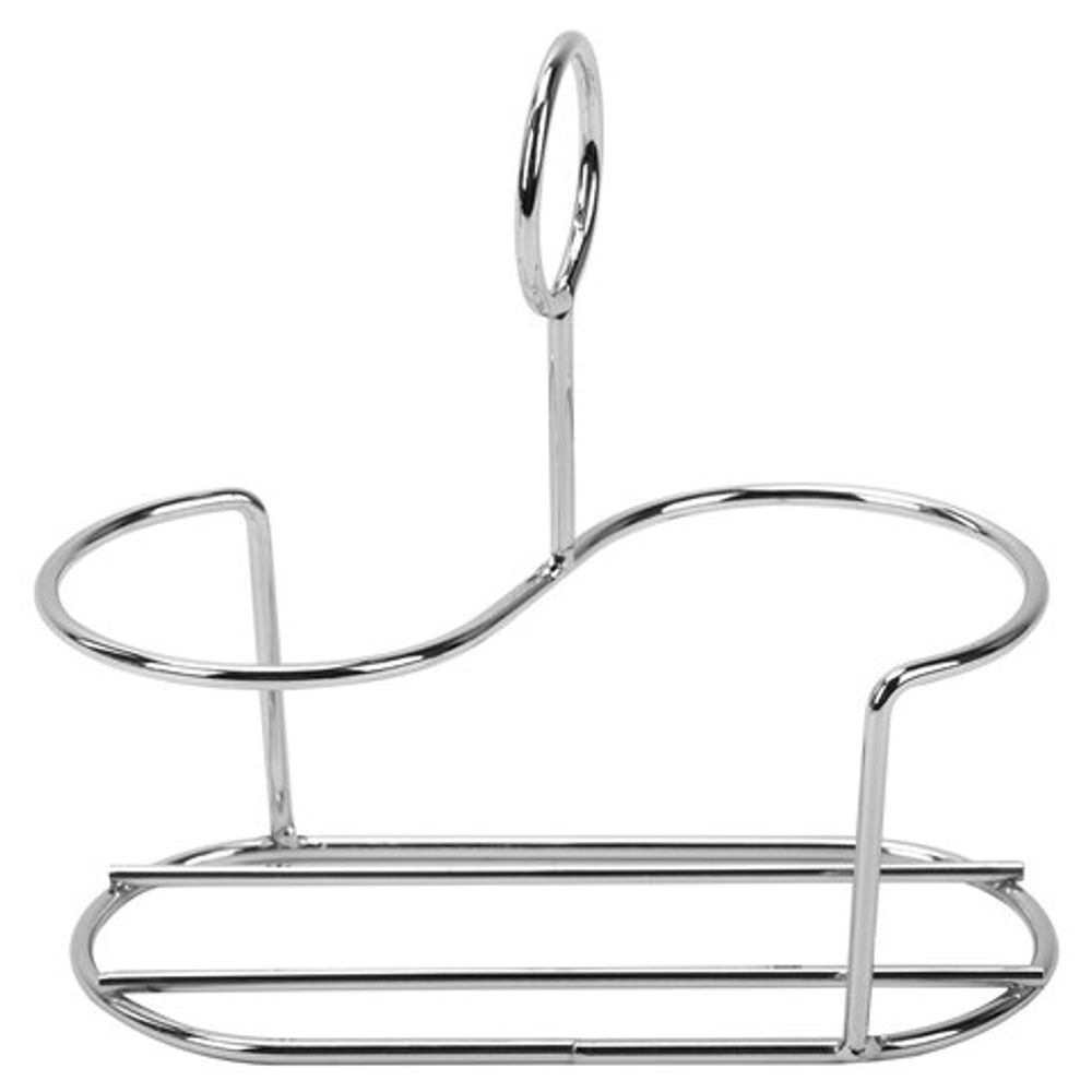 Набор для специй 2х100 мл, ULTRA, подставка + солонка + перечница, 3 типа отверстий, WEGLA (ВЕГЛА), 700235