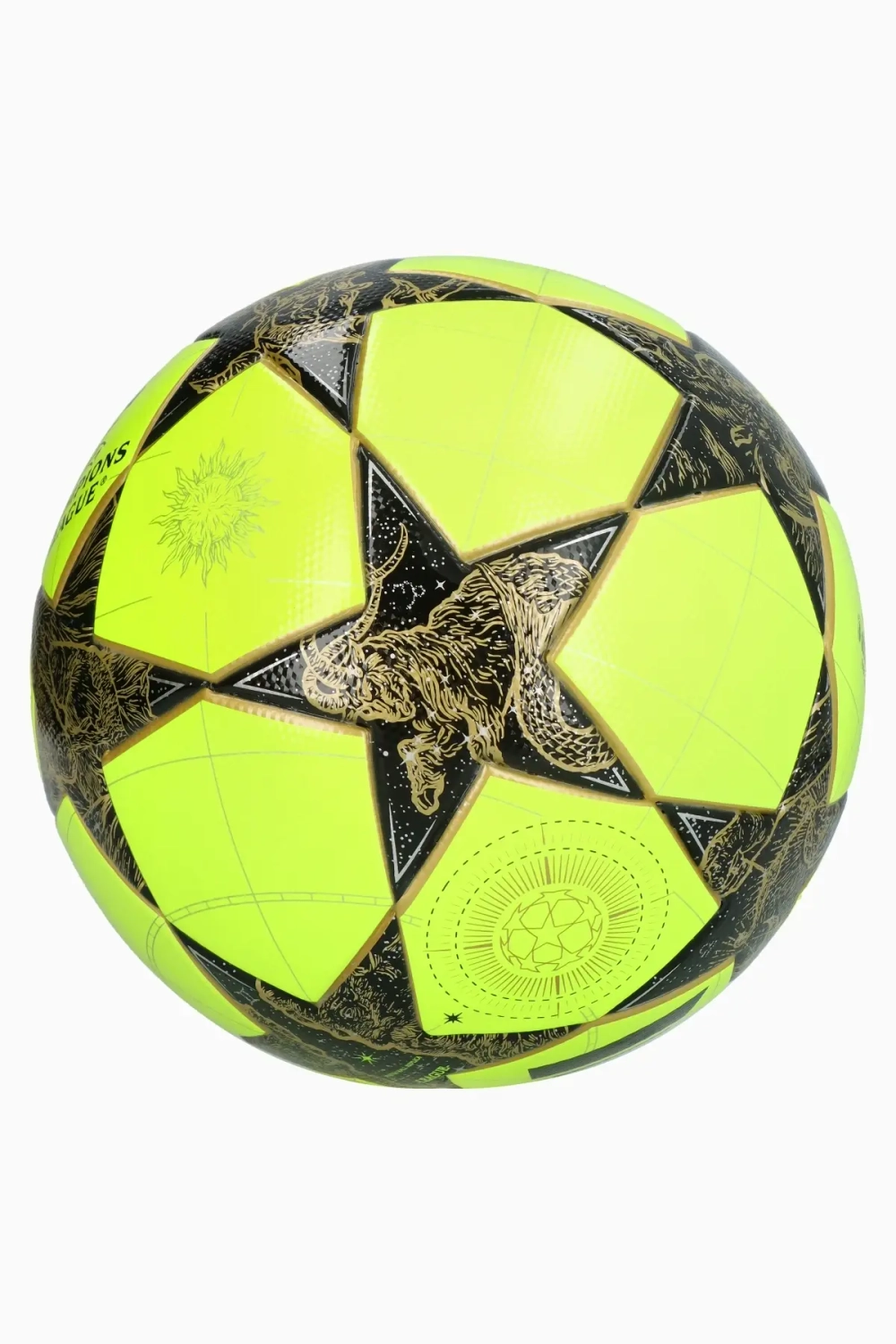 Футбольный мяч adidas UCL League 25/26 Winter размер 5 - желтый