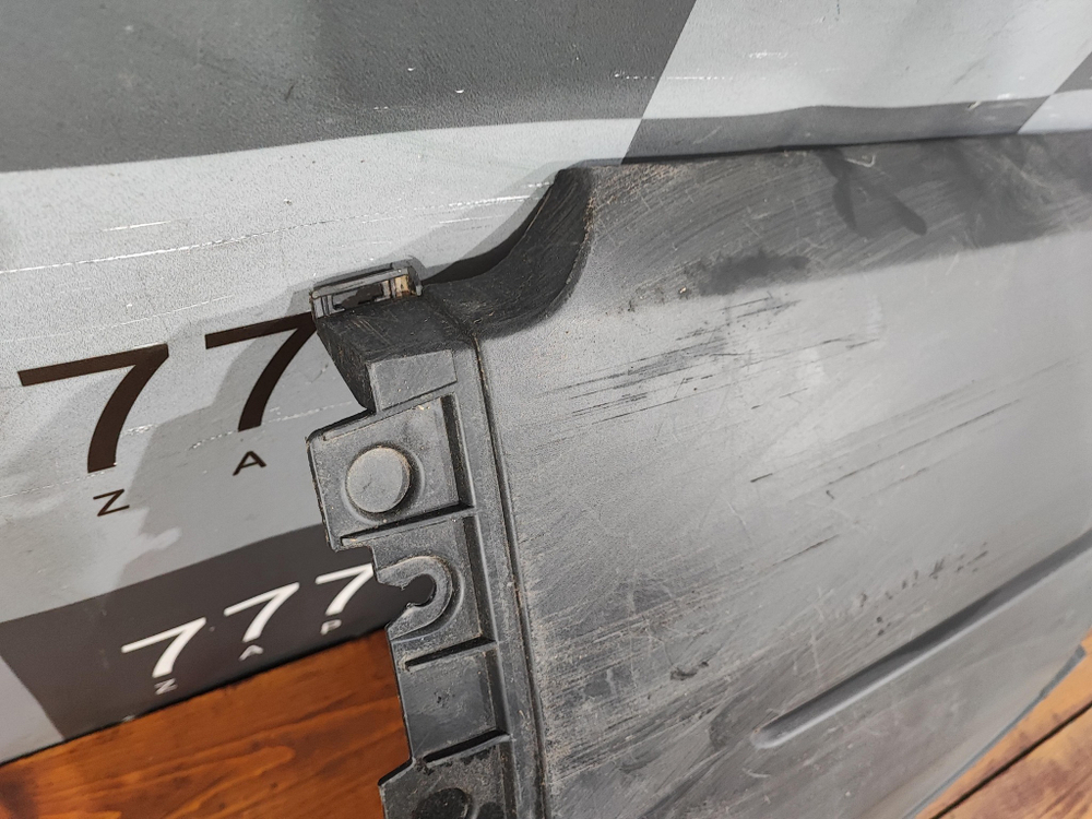 Бампер задний правая часть Ford Transit 7 14-22 Б/У Оригинал 1867574