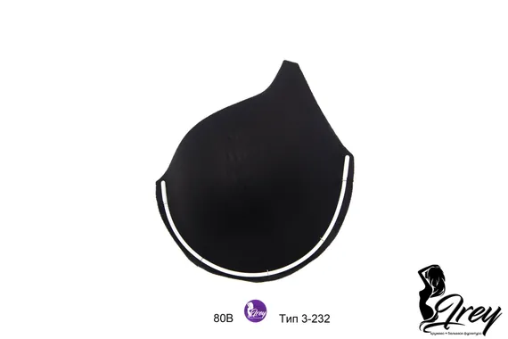 Чашки спейсер АМ-01, 75В-80А-70С-65D, серебристый пион 168