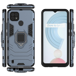 Противоударный чехол с кольцом Panther Case для Realme C21 / C11