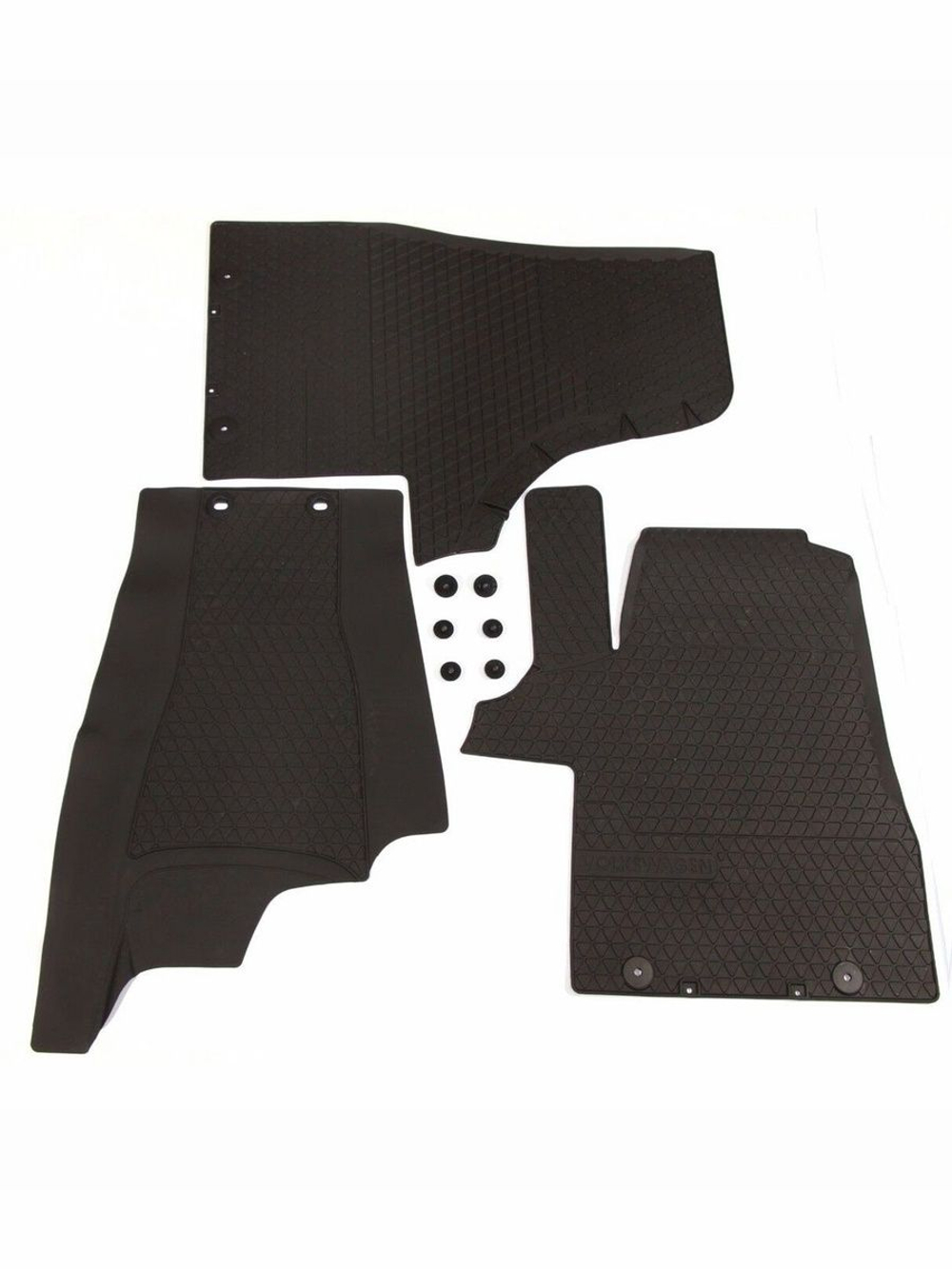 Коврики VW Transporter T6.1 всепогодные (3 частей)