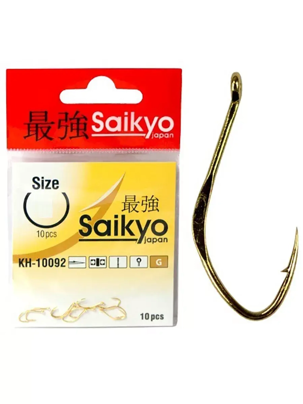 Крючки для рыбалки Saikyo KH-10092 G