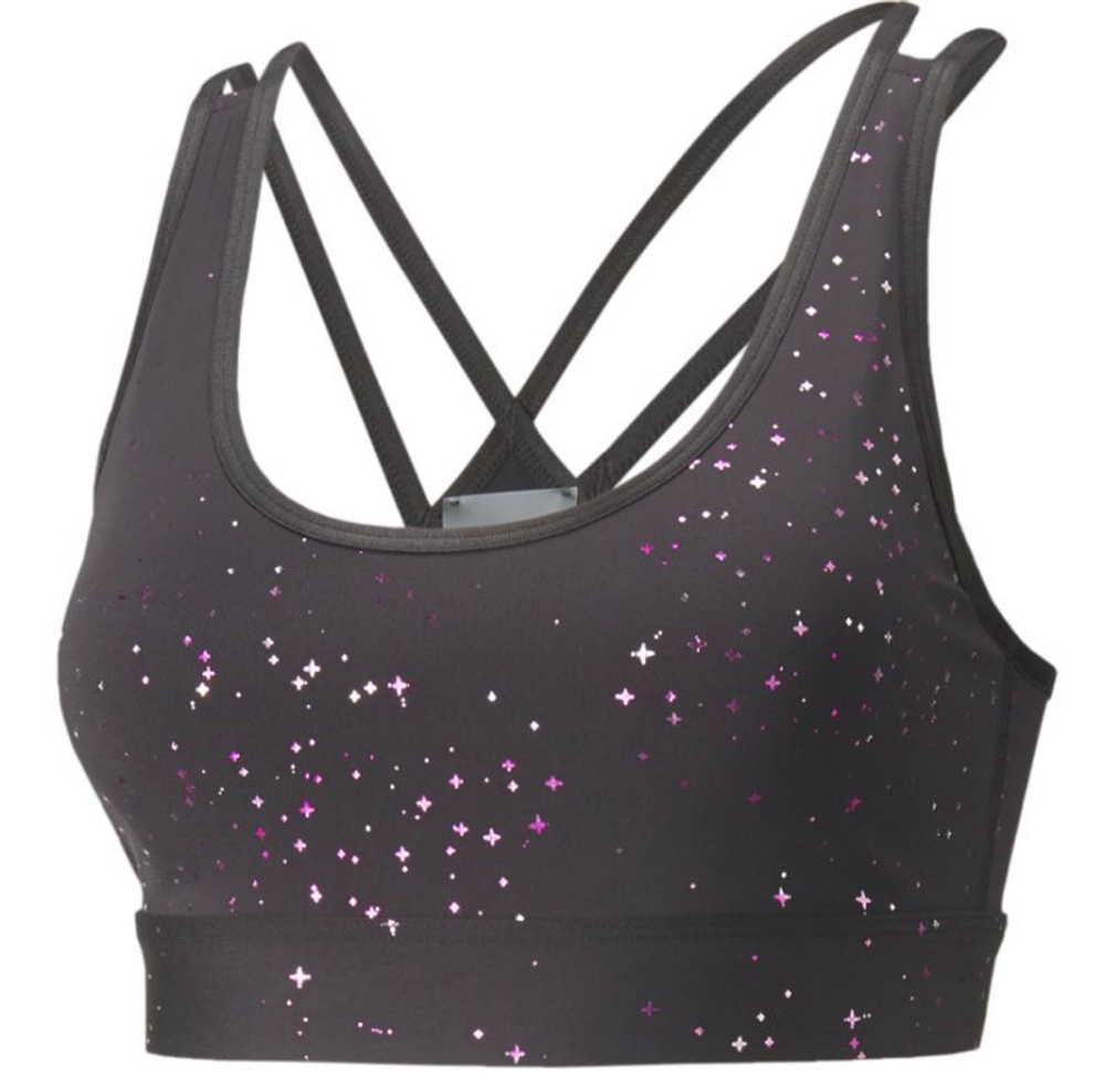 ТОП теннисный Puma Top Mid Impact Stradust Crystallin - черный