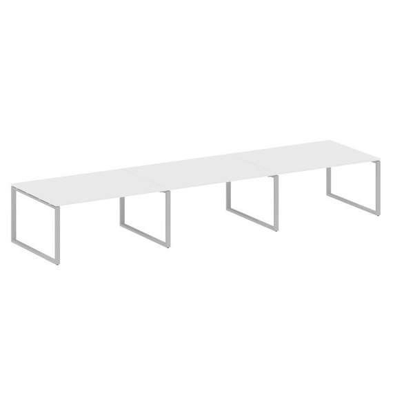 Метал Систем Переговорный стол (3 столешницы) на О-оразном м/к БО.ПРГ-3.4