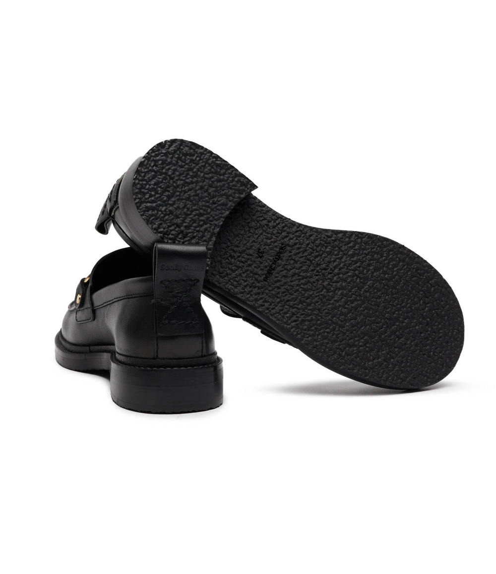 Кожаные лоферы See By Chlo\u00e9 - черный(SB43032A 20012)