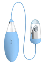 Голубой вибростимулятор Soft Touch Stimulator - 10 см. (Цвет: голубой)