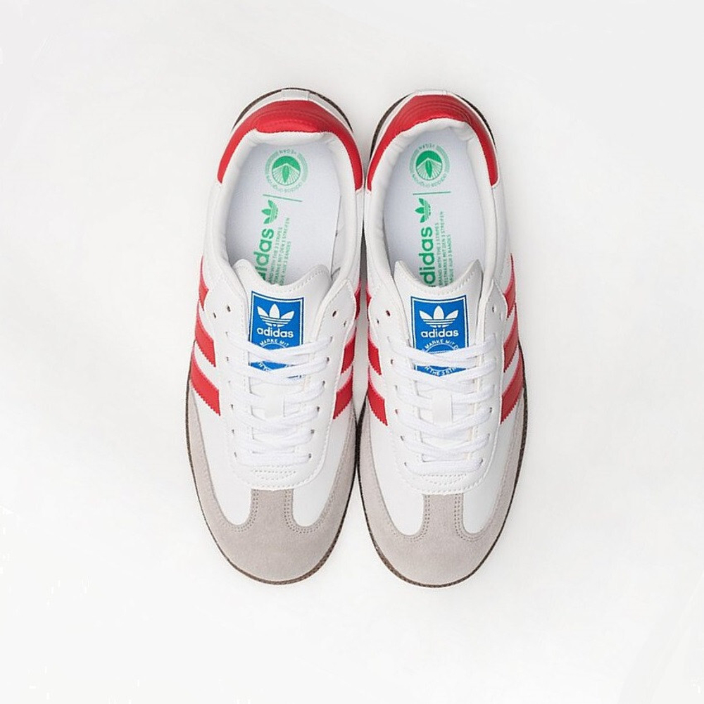 кеды Adidas Samba OG White Red