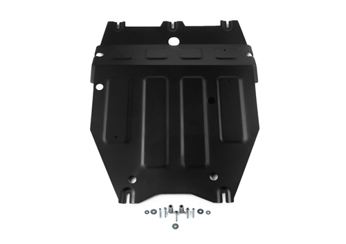 Защита картера Rival для Changan CS55 Plus РКПП FWD 2022-н.в., сталь 1.5 мм, с крепежом, штампованная, 111.8925.1