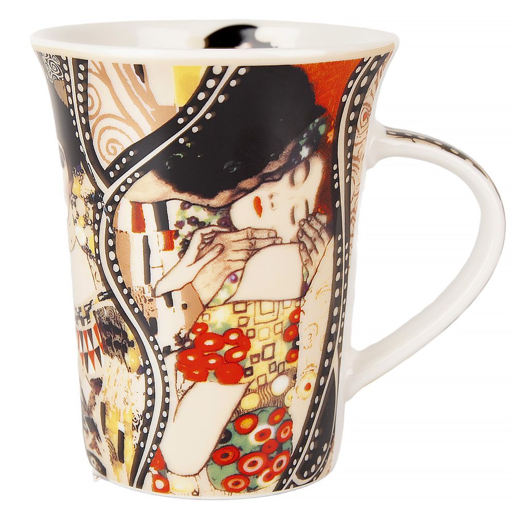 Кружка фарфоровая "Klimt" v= 320 мл (подарочная упаковка)