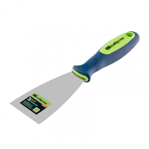СИБРТЕХ Шпательная лопатка из нержавеющей стали 60мм двухкомпонентная ручка