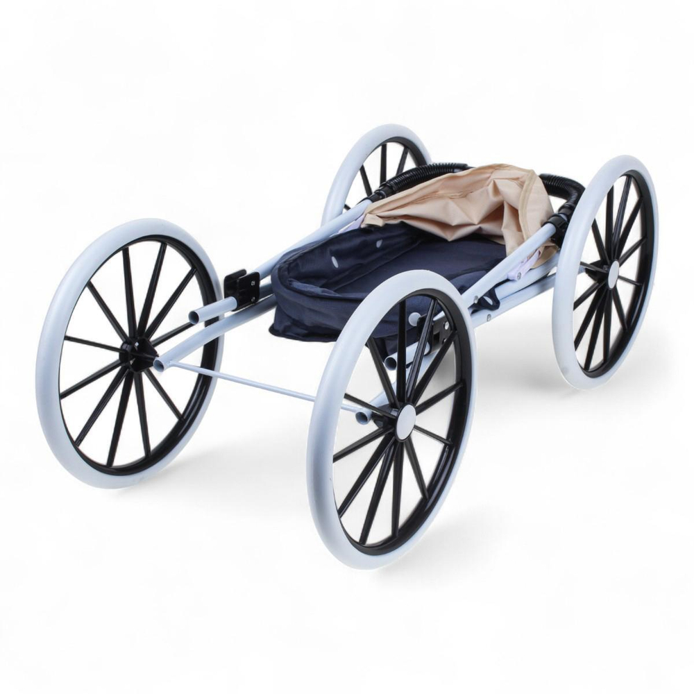 Коляска для кукол лежачая 33*57*65 см. пакет LM918-12