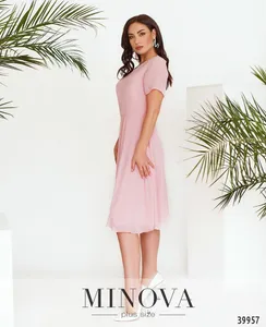 Платье 3148B-пудра Minova