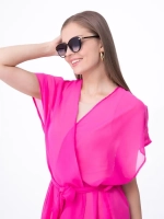 Туника пляжная удлиненная