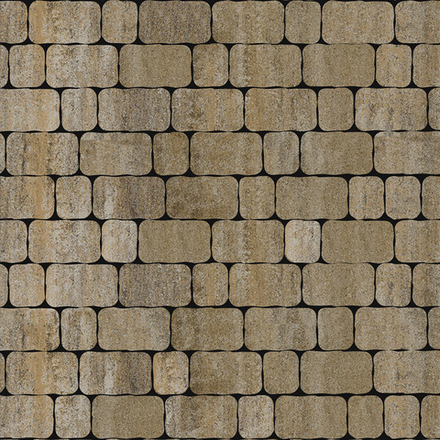 Тротуарная плитка Арена - Искусственный камень Доломит, комплект из 2 видов плит