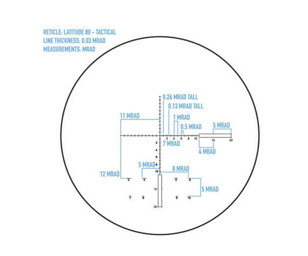 Тактическая зрительная труба Sightmark Latitude 20-60x80 XD - фото 4
