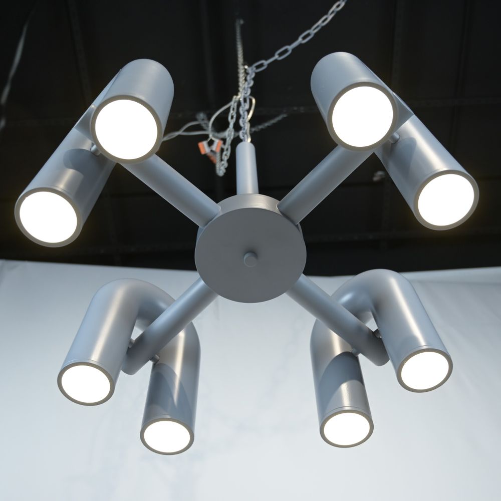 Подвесная Люстра Fanny 8 Grey By Imperiumloft