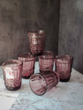 Стакан Низкий D=80мм,H=100мм, 28.4 Cl., Стекло, SouthGlass, Китай