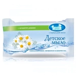 Мыло туалетное ДЕТСКОЕ с экстрактом ромашки 90г