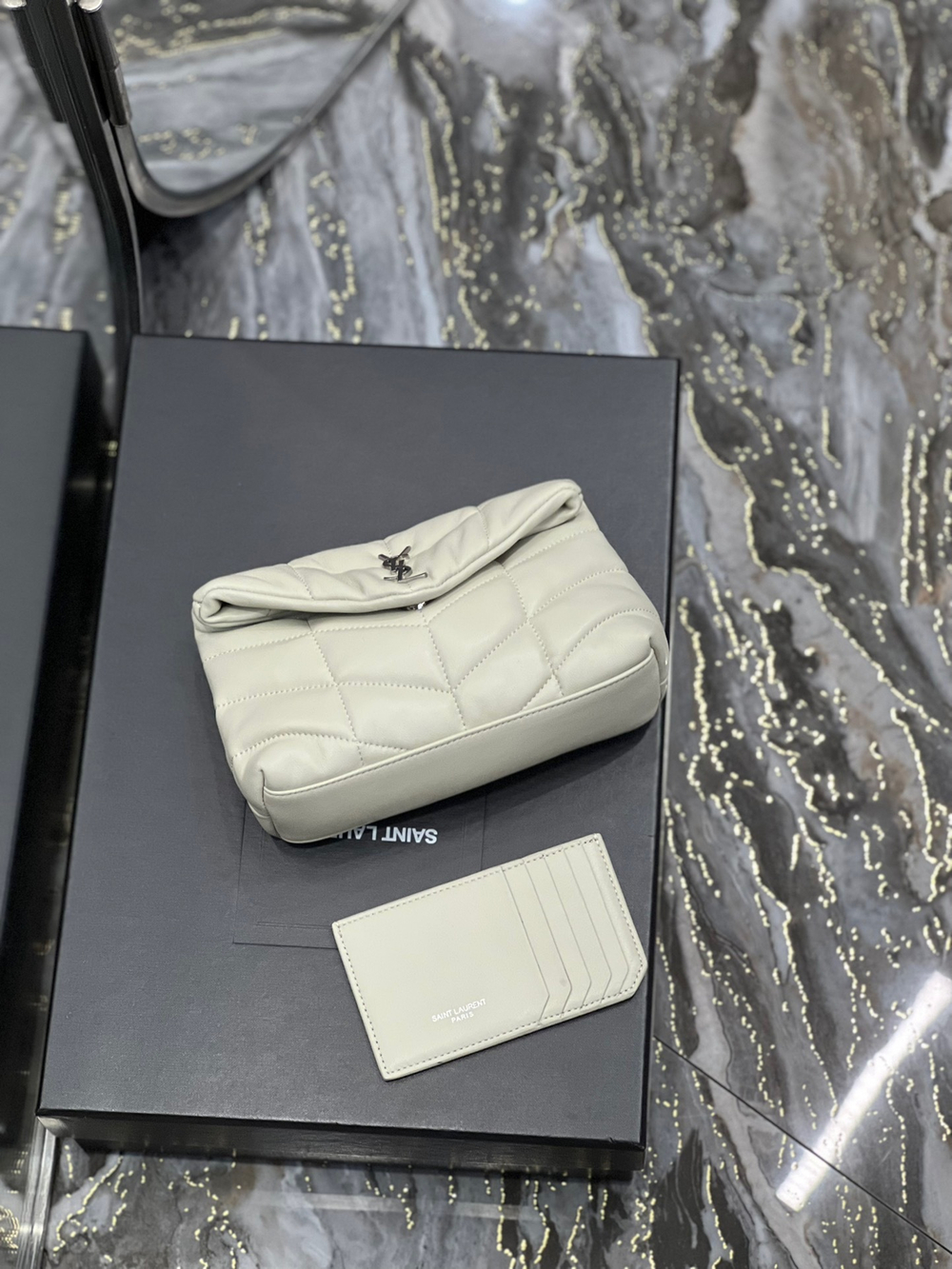 Saint Laurent Loulou Puffer Bag 18 cm