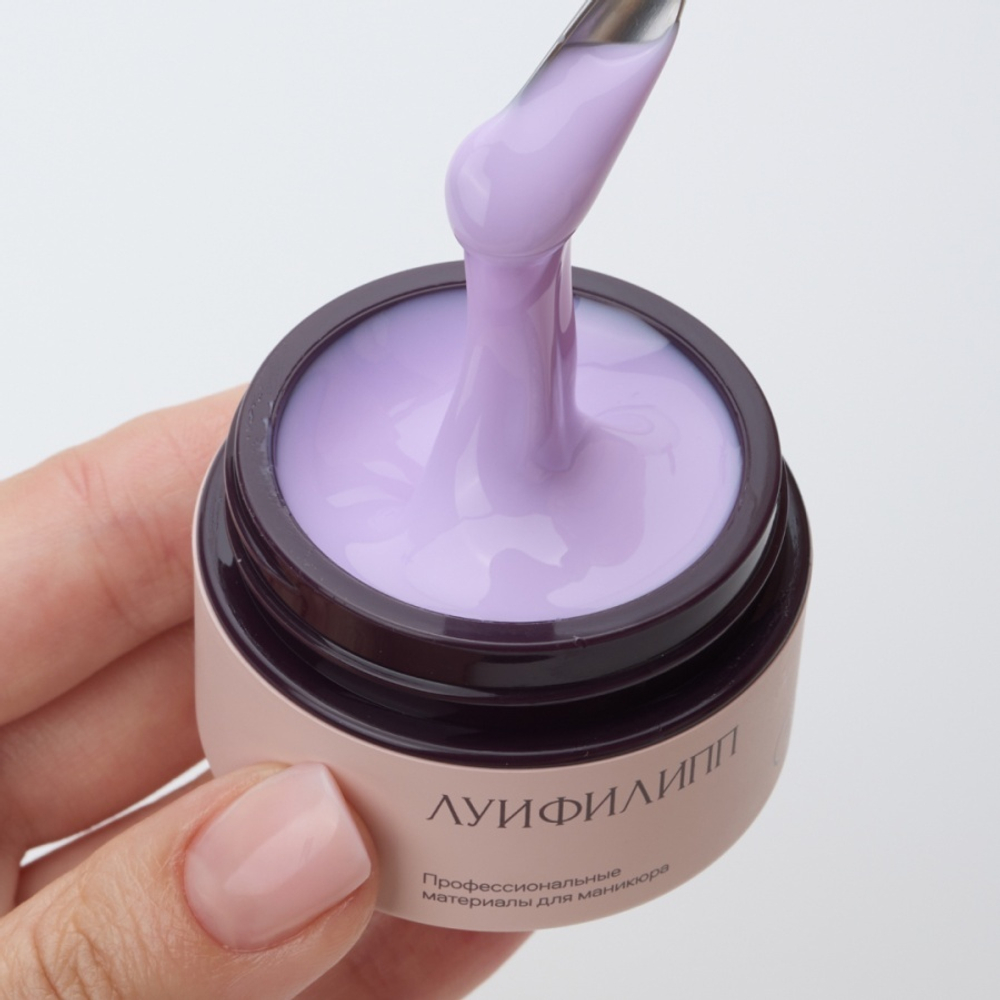 Луи Филипп Color Fast Gel 03 - Гель для наращивания лавандовый, 15гр3