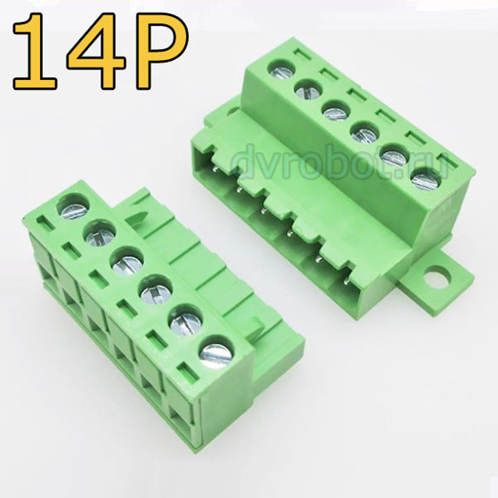 Стыковые разъемы 2EDGRK 5.08mm - 14P