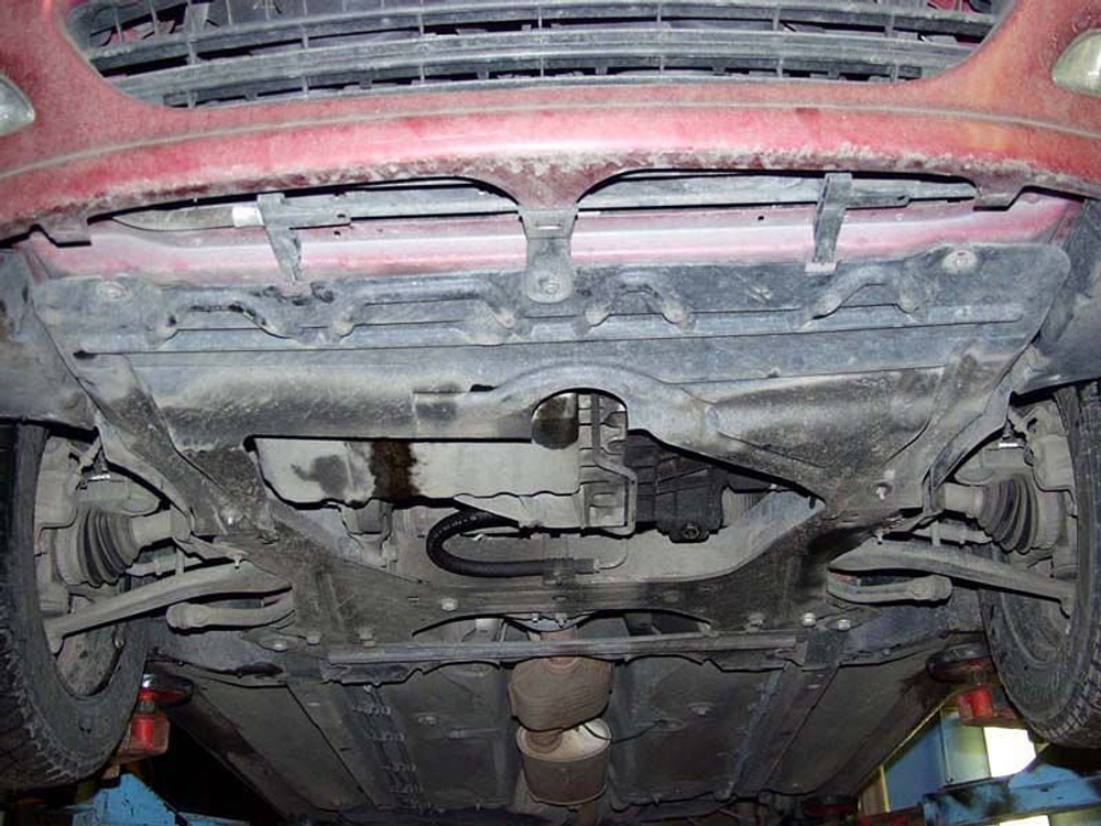 Защита картера и КПП Sheriff для Peugeot 406 1995-2004 арт.17.0217