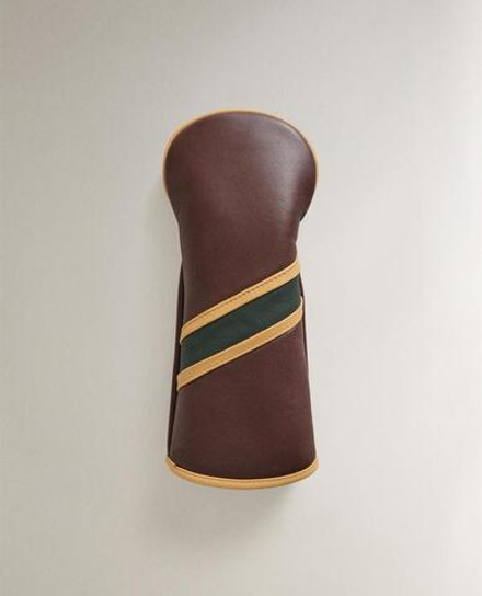 ZARA HOME КОЖАНЫЙ ЧЕХОЛ ДЛЯ КЛЮШКИ ДЛЯ ГОЛЬФА FAIRWAY WOOD, КОРИЧНЕВЫЙ